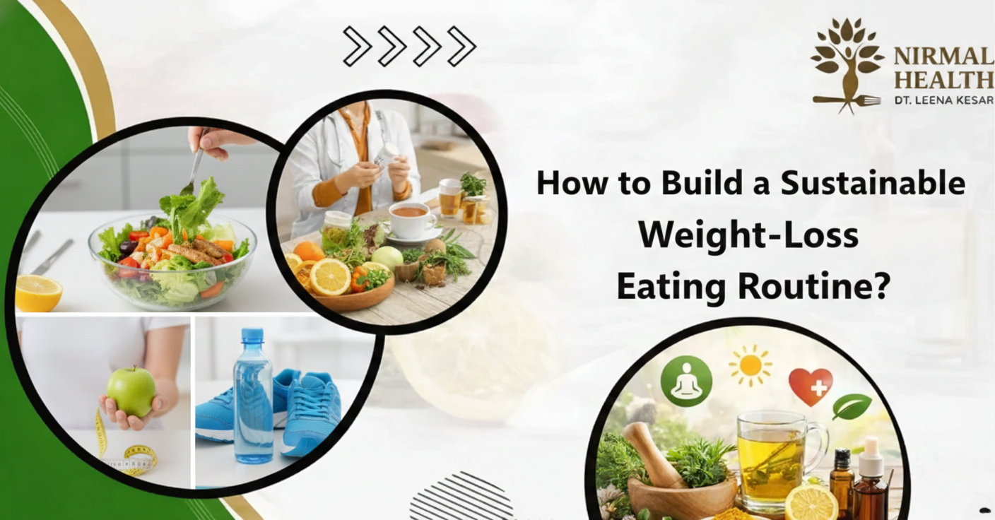 How to Build a Sustainable Weight-Loss Eating Routine?
