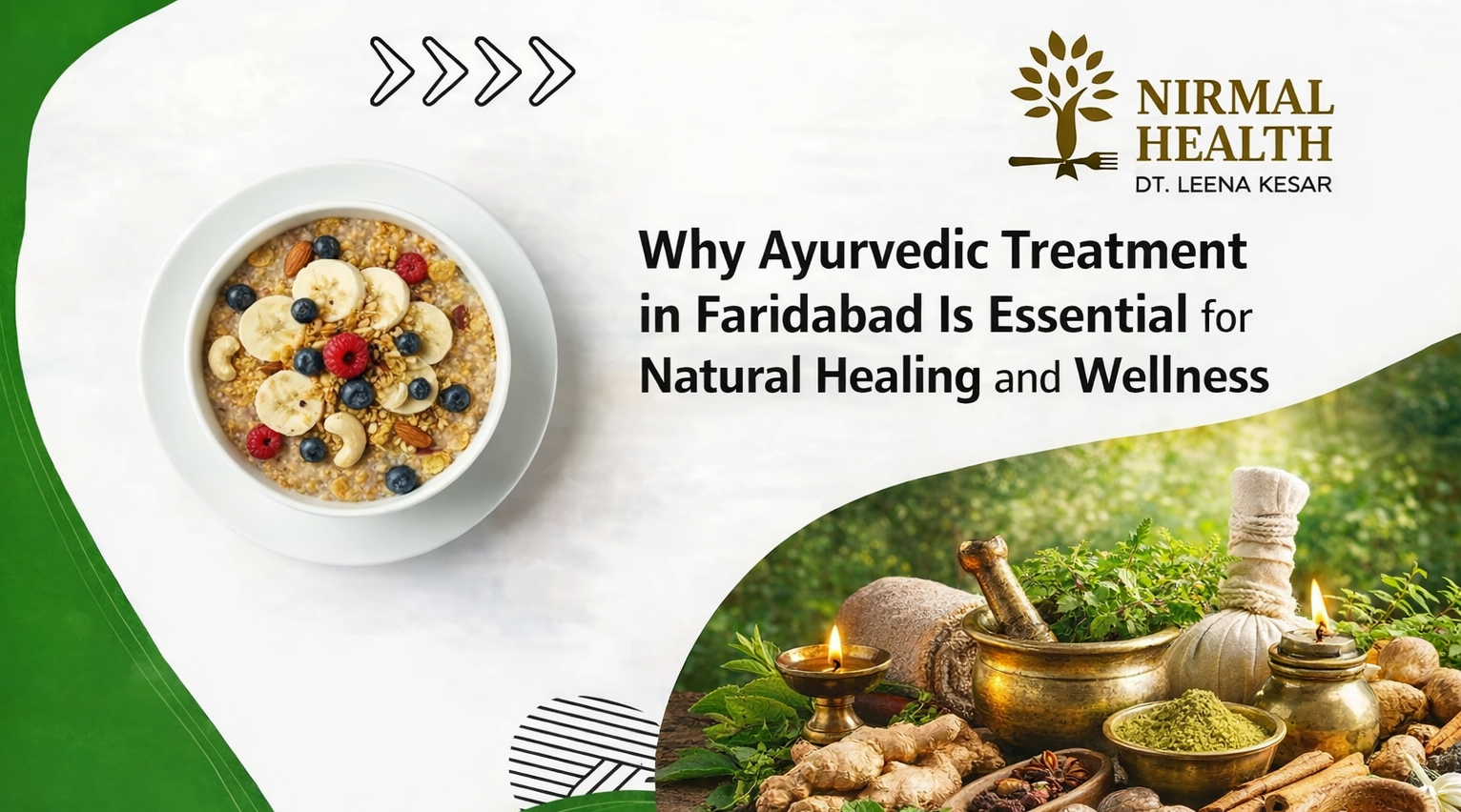 Why Ayurvedic Treatment in Faridabad Is Essential for Natural Healing and Wellness