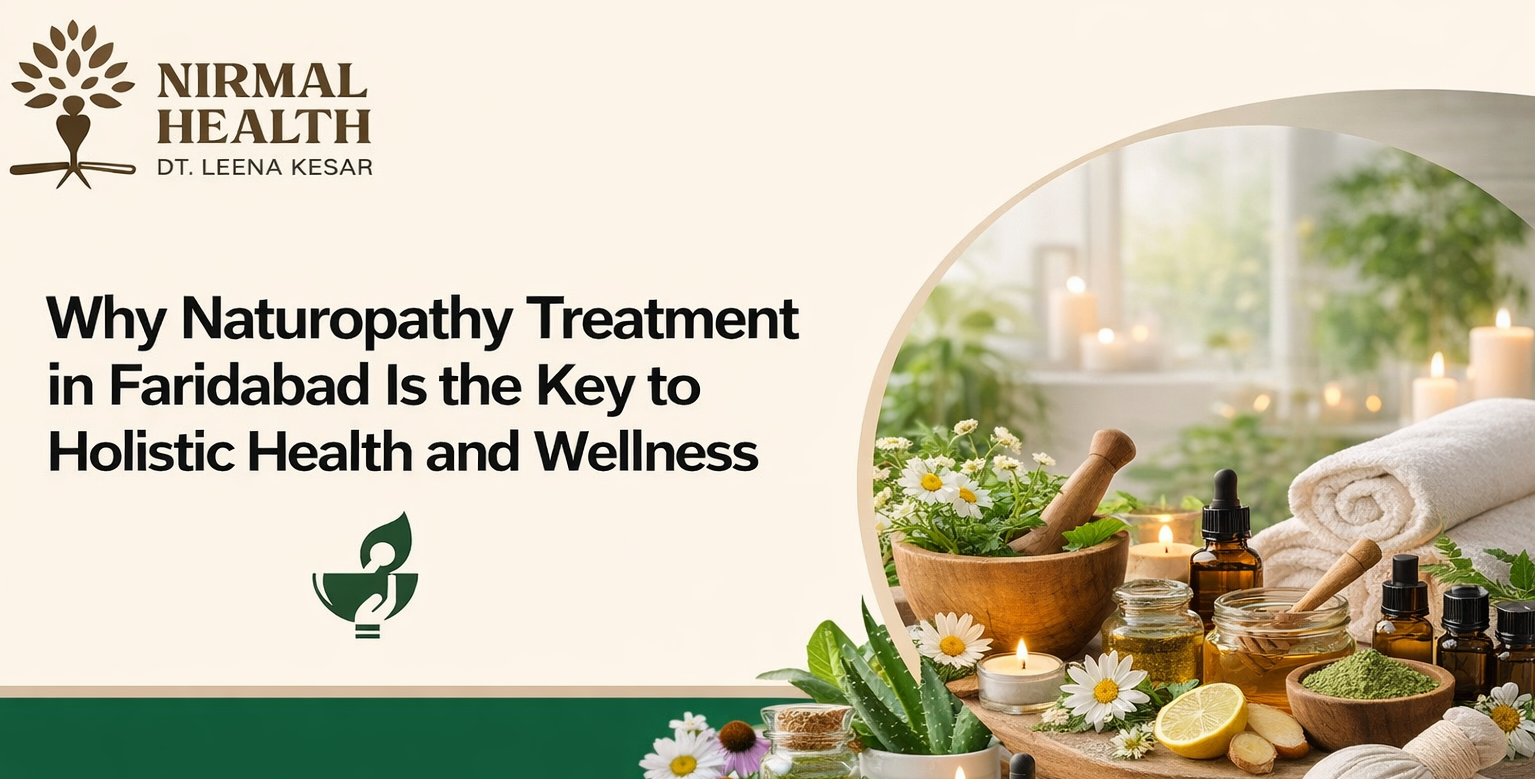 Why Naturopathy Treatment in Faridabad Is the Key to Holistic Health and Wellness